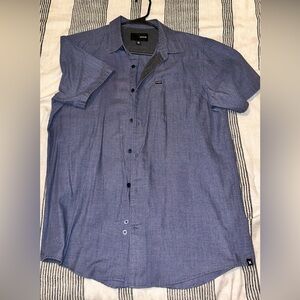 Hurley Short Sleeve Button Up - M